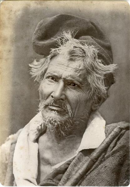 Old man from Sicily, c.1890 - c.1899 - Giuseppe Bruno