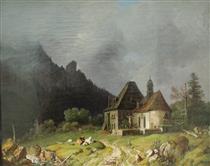 The Little Church in Hinterriß - Генрих Бюркель