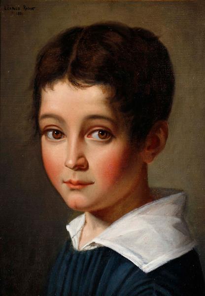 Portrait of a Child, 1831 - Léopold Robert