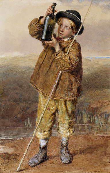 The young angler - William Henry Hunt