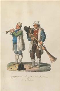 Bagpipers Playing During Christmas Time - Michela De Vito