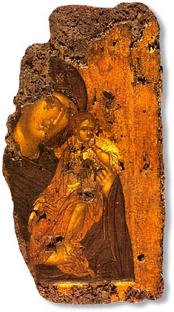 Hodegitria, c.1350 - Orthodox Icons