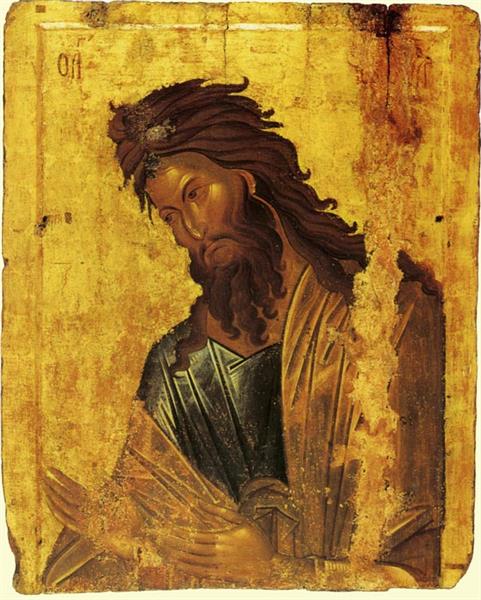 John Baptist, c.1350 - Orthodox Icons