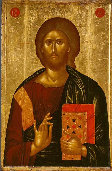 Christ Pantokrator, c.1425 - c.1450 - Orthodox Icons