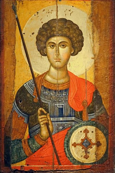 Saint George, c.1350 - Orthodox Icons