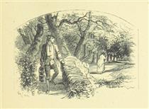 "Broadstone Hall, and other poems ... With illustrations by A. Concanen" - Alfred Concanen