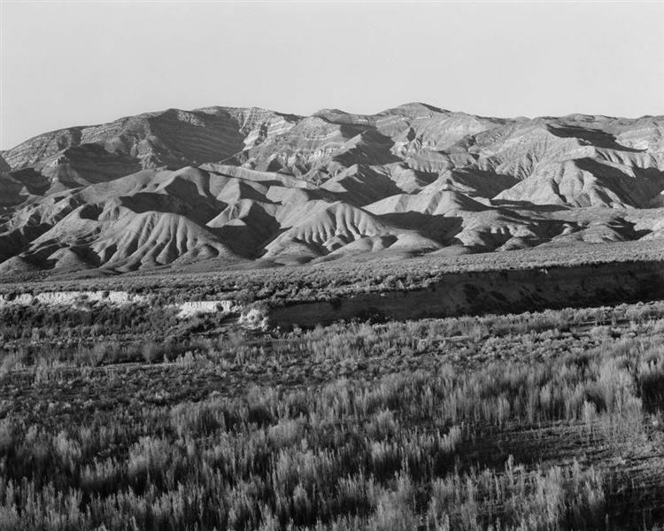 California Desert Mountains, San Luis Obispo County (Feb. 1937). From the Series Day Sleeper, 1937 - Dorothea Lange