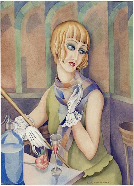 Lili Elbe, c.1928 - Герда Вегенер