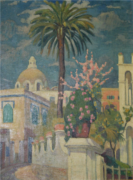 Parti Fra Capri, 1921 - Лили Эльбе