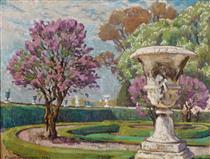 View from the Garden of Versailles - Lili Elbe