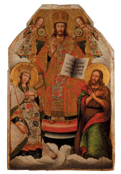 Deesis, c.1760 - Orthodox Icons