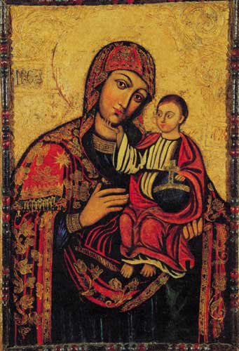 Virgin with Child, c.1700 - c.1800 - Orthodox Icons