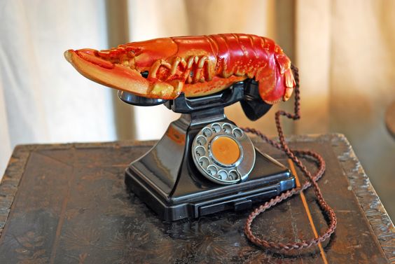 Lobster Telephone, c.1936 - c.1938 - Salvador Dalí