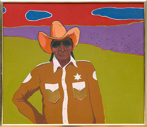Law North of the Rosebud, 1971 - T. C. Cannon