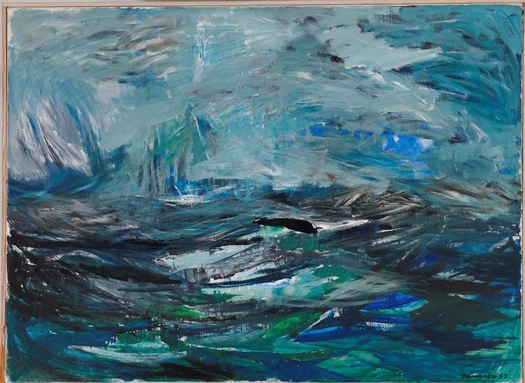 Abstract Sea, 1963 - 朵貝·楊笙