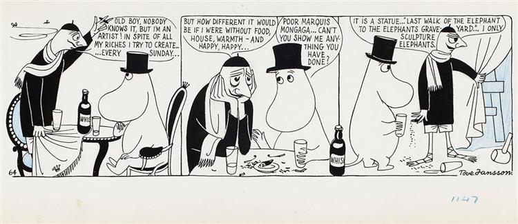 Moomin on the Riviera, 1955 - Tove Jansson