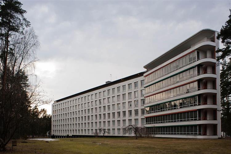 Paimio Sanatorium, 1929 - 1933 - Alvar Aalto