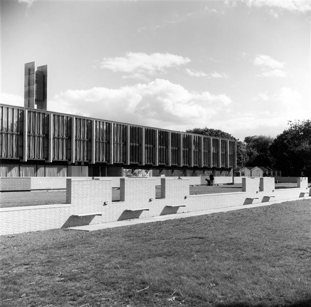 St Catherine's College, Oxford, 1962 - Arne Jacobsen