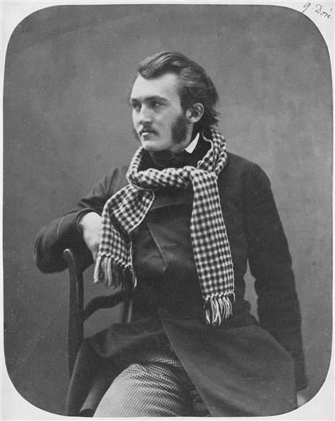 Gustave Doré, c.1855 - Félix Nadar