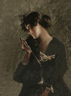 Portrait of a Lady, c.1910 - Vincenzo Irolli