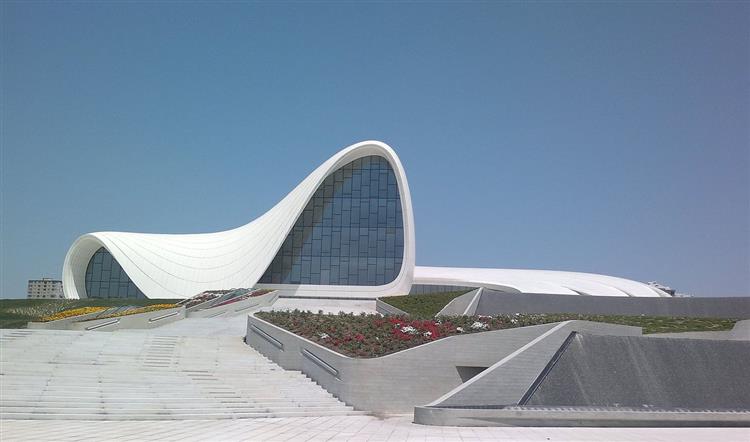 Heydar Aliyev Center, Baku, Azerbaijan, 2007 - 2013 - Zaha Hadid