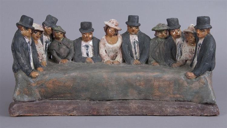 Men with Their Wives, 1996 - Beatrice Wood