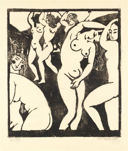 The Bathers, 1923 - Paule Vézelay