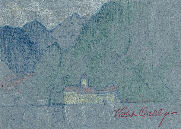 Chillon Castle, Lake Geneva - Вайолет Окли