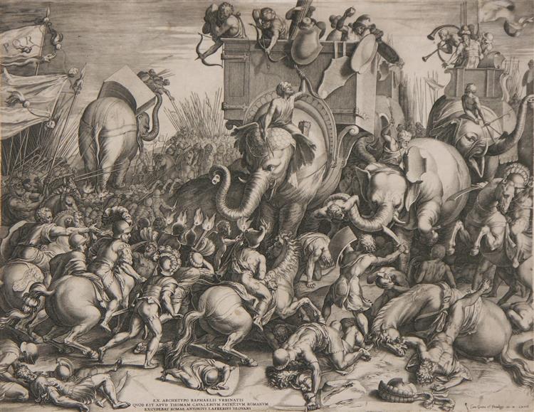 Battle of Zama, 1567 - Корнелис Корт