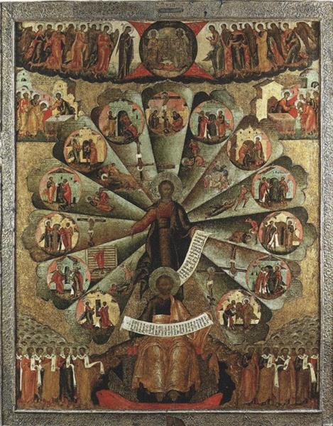 Apostolic preaching, c.1660 - Orthodox Icons