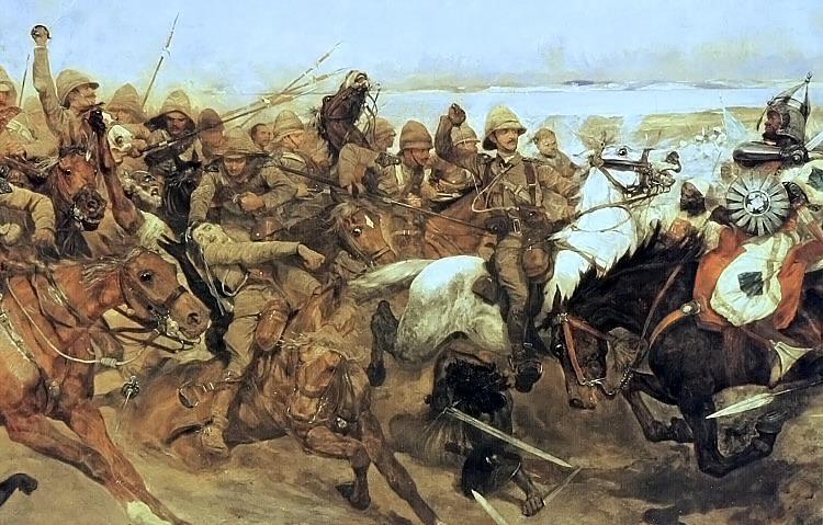 Charge Du 21ème Lancier À La Bataille D'omdurman (détail), 1898 - Richard Caton Woodville Jr.