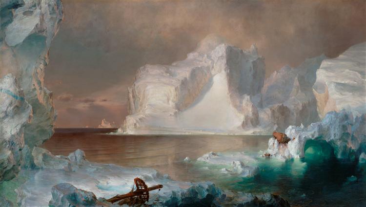The Icebergs, 1861 - Frederic Edwin Church