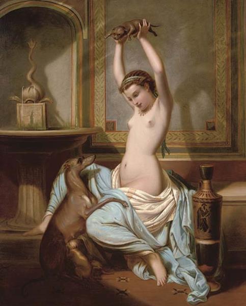La Muse S'amuse, 1881 - Анрі-П'єр Піку