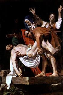 Die Grablegung Christi - Michelangelo Merisi da Caravaggio