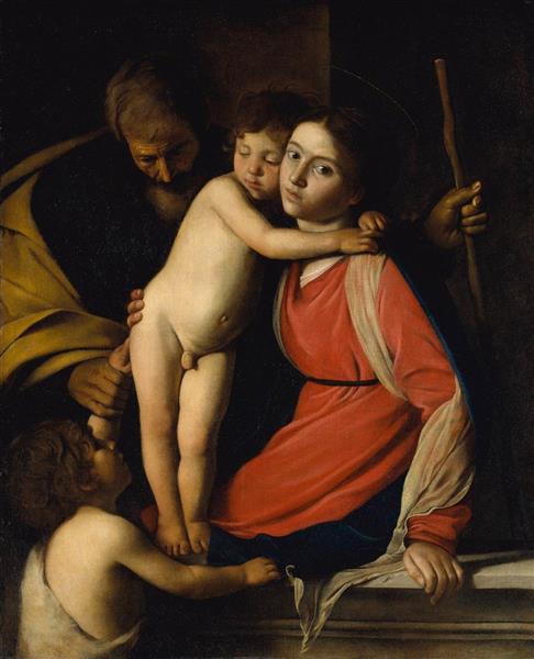 Holy Family with St. John the Baptist, c.1603 - Caravaggio