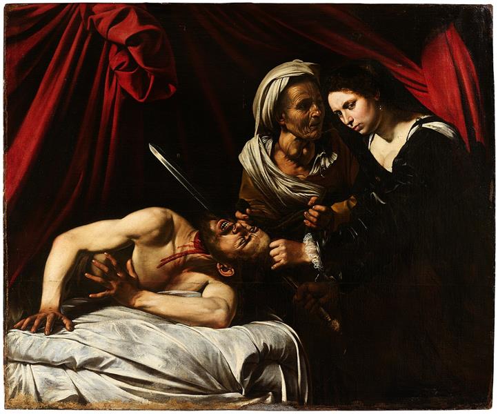 Judite Decapitando Holofernes, c.1610 - Caravaggio