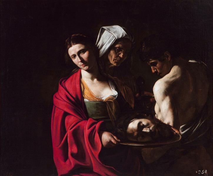 Salome with the Head of John the Baptist, 1609 - Caravaggio