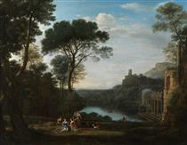 Landscape with the Nymph Egeria - Claude Gellée