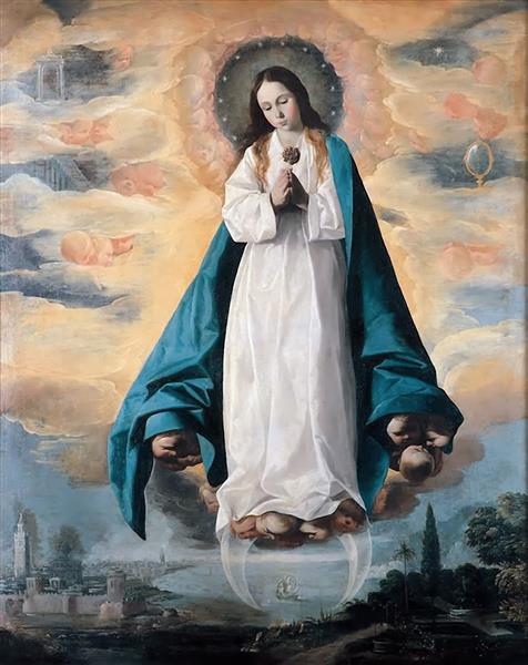 The Immaculate Conception, 1630 - Francisco de Zurbaran