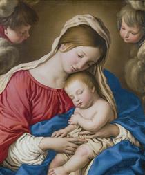 Madonna and child - Giovanni Battista Salvi da Sassoferrato