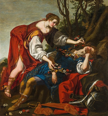 Rinaldo and Armida, 1634 - Jacopo Vignali