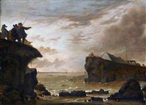 The Collapse of the St Anthonis Dyke in 1651 - Jan Asselijn
