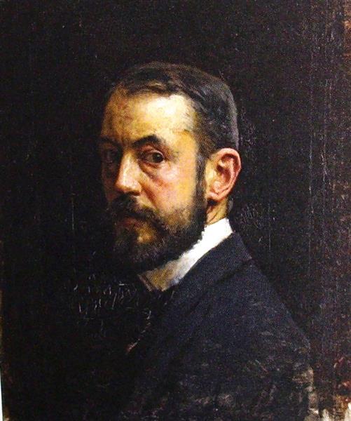 Self Portrait, 1895 - Jose Moreno Carbonero
