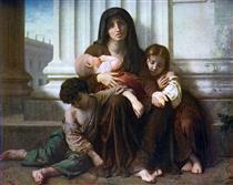 Charity or The Indigent Family - William-Adolphe Bouguereau