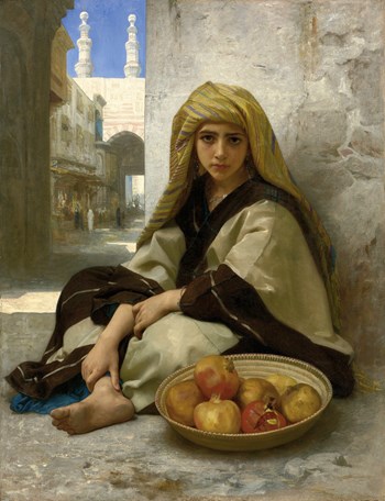 The Pomegranate Seller, 1875 - Вильям Адольф Бугро