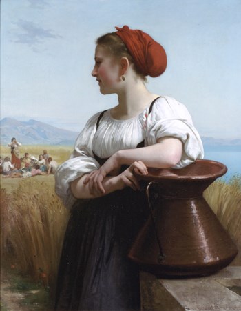 The Harvester, 1868 - William Adolphe Bouguereau