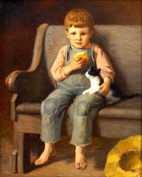 My Little Son, Heber James, 1910 - James Taylor Harwood