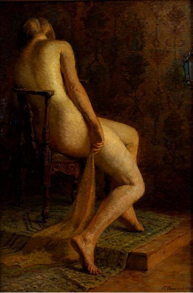 Exhausted Model, 1924 - James Taylor Harwood