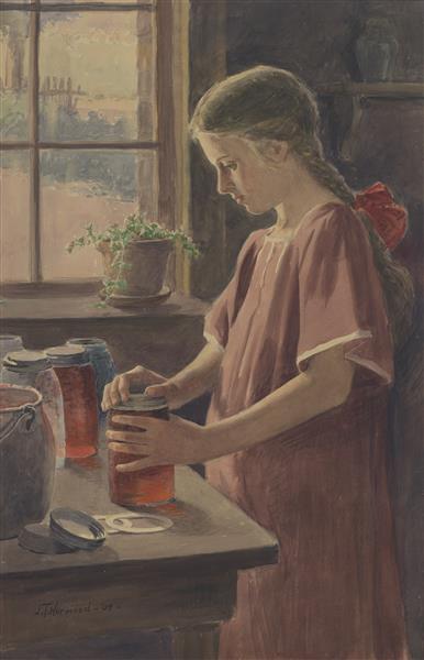 Little House Wife, 1909 - James Taylor Harwood