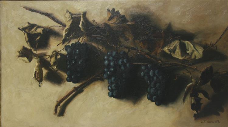 Bunches of Grapes, 1886 - James Taylor Harwood